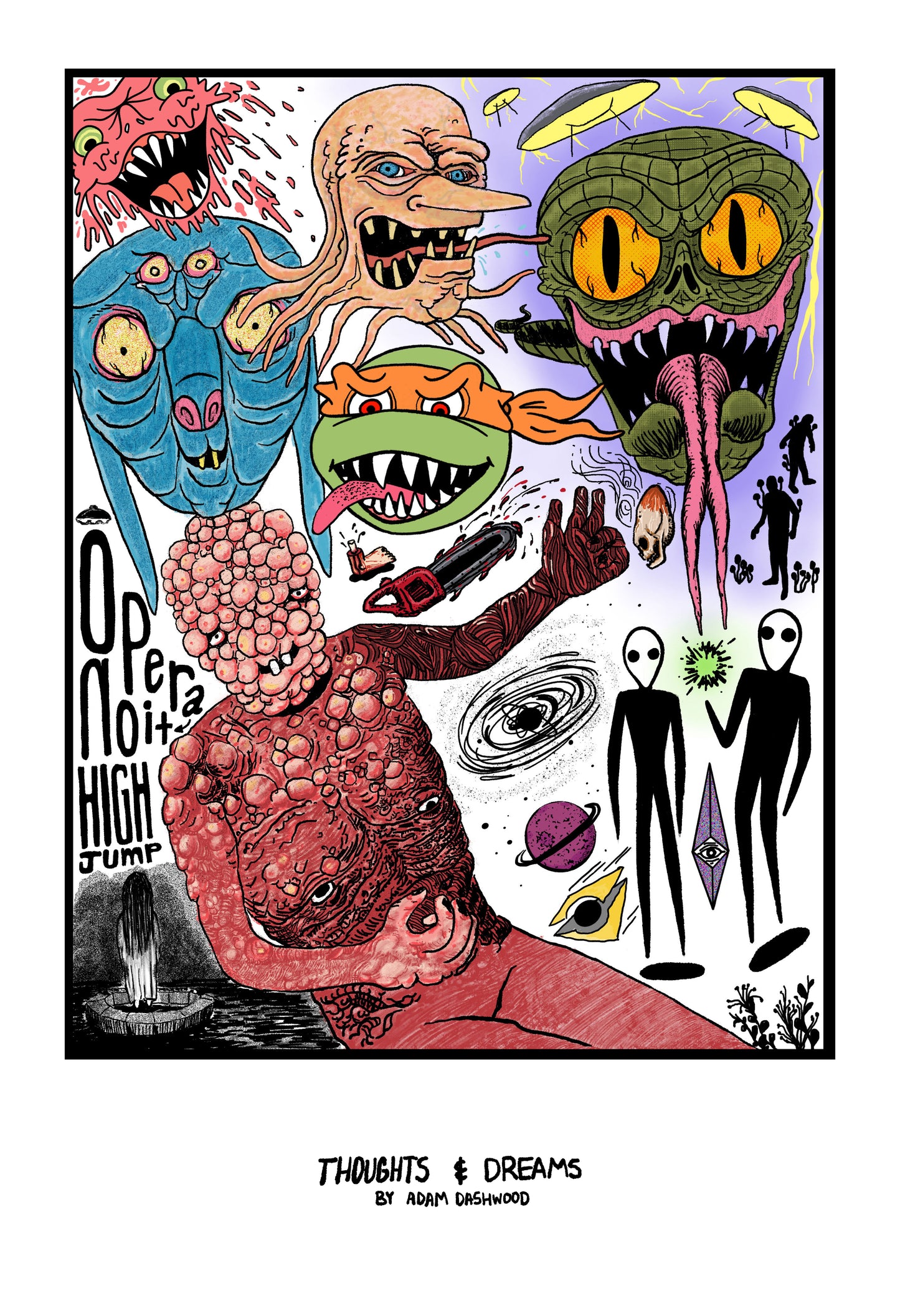 Thoughts & Dreams print